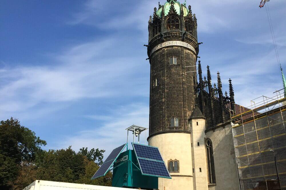 WellnerBOX sichert Schlosskirche Wittenberg