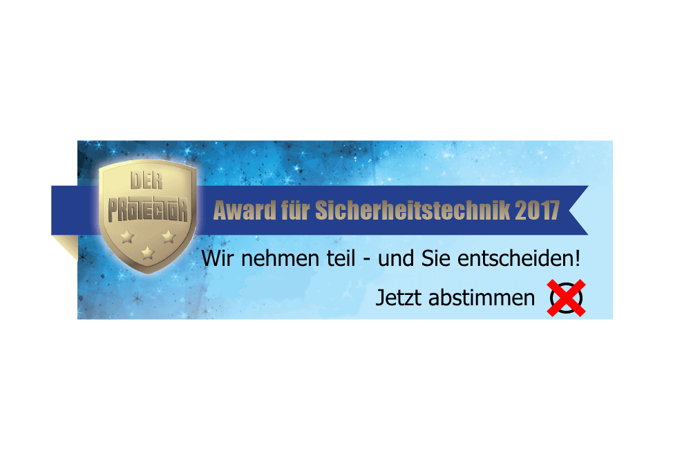 Protector Award 2017 – Wir sind dabei!